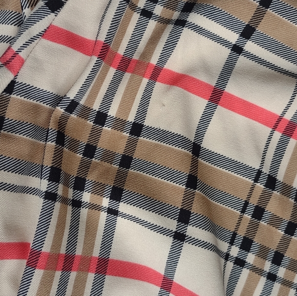 Like An Angel Plaid Hi Waist Belt Preppy Pants - Picture 2 of 6